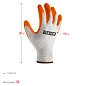 Перчатки х/б, с рельефным латексным покрытием, противоскользящие L-XL ULTRA (11403-XL) STAYER фото7