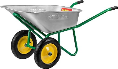 тачка строительная двухколесная, 220 кг (422394_z01) Grinda