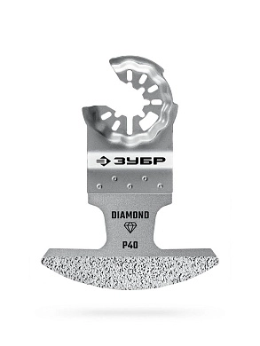 Полотно с алмазным зерном Р40:керамика, мрамор, стекло, кирпич, 70x2.0мм DIAMOND (15585-70-2.0) ЗУБР