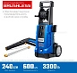 Мойка высокого давления АВД-П240 (3300Вт, макс. 240 Атм, 600 л/ч, бак 1.2 л, колеса) ЗУБР фото4