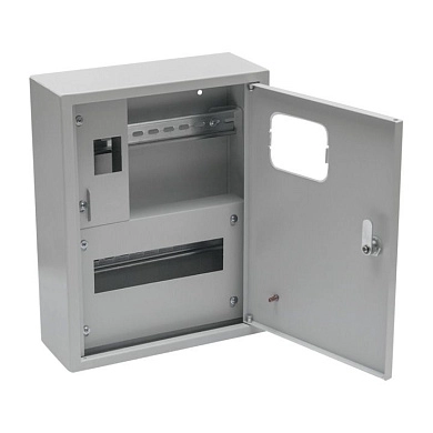 Щит учетно-распред. навесной сч. на дин-рейку ЩУРн 1/12 (Э) (360х280х110мм IP31) mb23-1/12e-bas EKF