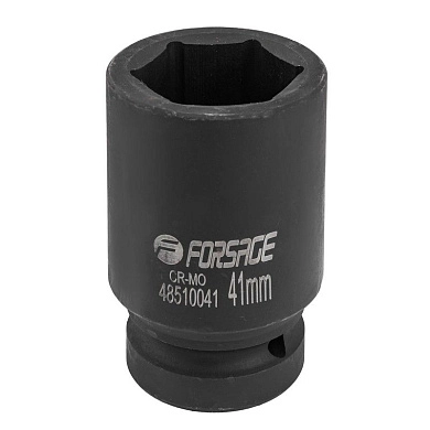 Головка ударн. 1" 41мм глубокая 6гр. (F-48510041) Forsage