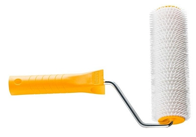 Валик игольчатый для наливных полов, 70х250мм, иглы 11мм (0135-117025) HARDY