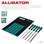 Набор напильников 200мм №2, двухкомп. рук., 5пр. "ALLIGATOR" (16905) KRAFTOOL фото4