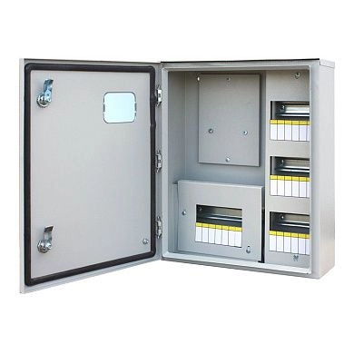 Щит учетно-распред. навесной с опломбировкой ЩРУ 3Н-25P (500x400x155 IP54) ЩРУ-3Н-25Р IP54 RUCELF