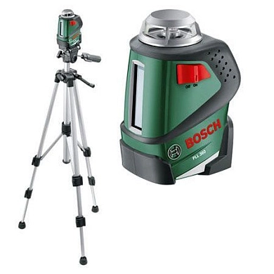 Нивелир лазерный линейный PLL 360 SET + штатив (0 603 663 001) BOSCH