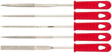 Надфили алмазные, 5шт., 3x160мм (узкие)(F_42158) КУРС