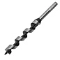 Сверло по дереву шнековое, 22 х 230 мм, 6-гр. хвостовик (70109) MATRIX фото2