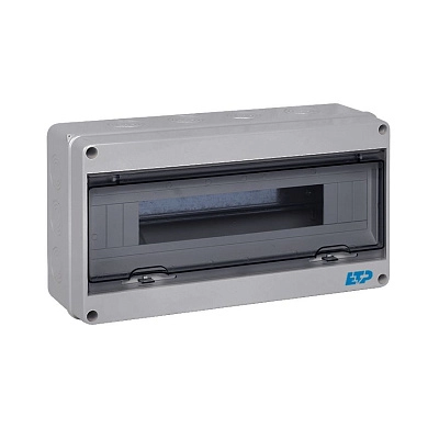 Бокс пластиковый 18 WAYS (18 модулей IP65 с крышкой) 51316 ETP