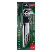 Набор ключей TORX экстра длинных, 9пр. Т10-Т50 (RF-5098XL) RockFORCE