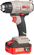 Фен технический аккум. CT60001HX-4 (20.0 B, 2 аккум. х 4.0 А/ч, 550С, кор.) CROWN