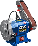 Станок заточной с шлифовальной лентой ПТЛ-150 (300 Вт, круг 150х20х32 мм, кор.) ЗУБР