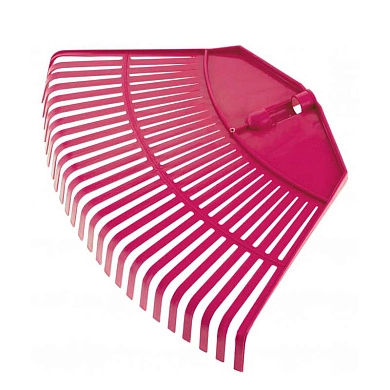 Грабли веерные пластмассовые 26 зубьев 580х340 мм (010815) без черенка