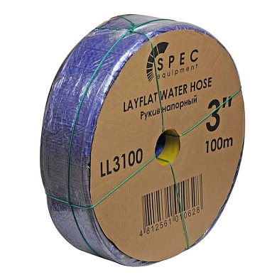 Рукав напорный (дренажный) 3" SPEC 4.5 бар, 100м, SPEC