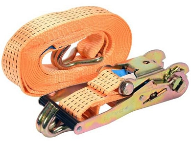 Лента для крепления багажа с трещоткой 2500/5000daN 50ммх 6м (2шт.)(82413) VOREL