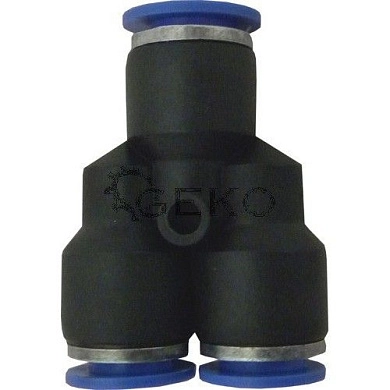 Фитинг пневматический PU/PE тип Y10мм (G03063) GEKO