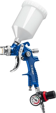 Краскопульт пневмат., HVLP, c верхним бачком, 1.4 мм "PRO 600M" (06453-1.4_z01) ЗУБР