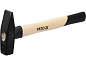 Молоток 600гр, дерев. рукоятка (YT-4496) YATO фото2