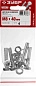 Комплект (болт, гайка, шайба, гровер) DIN933,934,125,127 оцинк. M8x40мм, 4шт. (303436-08-040) ЗУБР фото3