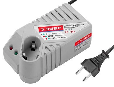Зарядное устройство 7.2-24 В, для Ni-Cd, Ni-Mh АКБ, (ЗБЗУ-У) ЗУБР