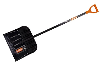 Лопата снеговая поликарбонат 400*460мм (78011) AMIGO