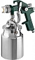 Краскопульт пневмат., HVLP, с нижним бачком, 1.4 мм AirKraft (06520-1.4) KRAFTOOL фото2