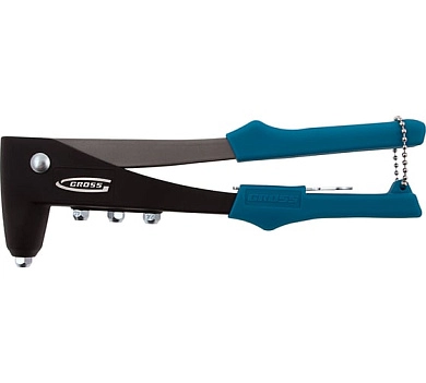 Заклепочник литой 285 мм (заклепки 2,4-3,2-4,0-4,8) (40401) GROSS