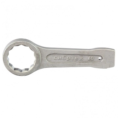 Ключ гаечный кольцевой ударный односторонний 60 мм (14280) СИБРТЕХ