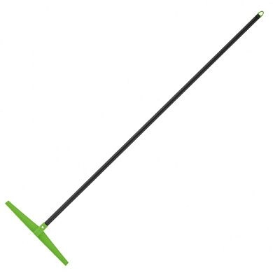 Грабли пластиковые, 430 мм, 13 прямых зубьев, металлический черенок (61730) СИБРТЕХ