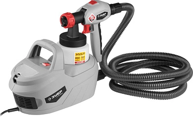 Краскопульт (краскораспылитель) элект., HVLP, 0.8л, 0-700мл/мин, сопло 1.8мм, 650 Вт (КПЭ-650) ЗУБР