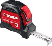 Рулетка 3м/16мм, ударостойкий обрез. корп. "АВТОСТОП" (34052-03-16_z01) ЗУБР