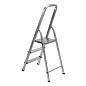 Лестница-стремянка алюмин., 3 ступ, 600мм, слож.1335х410х110мм, (97713) СИБРТЕХ фото2