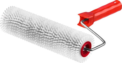 Валик игольчатый для наливных полов, 72х240мм, в сборе, пластм. иглы 13мм (03952-24) ЗУБР