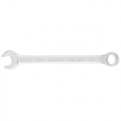 Ключ комбинированный, 12 мм, CrV, матовый хром (15108) MATRIX