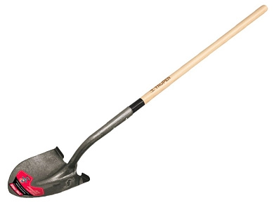 Лопата штыковая, деревянный черенок, PRL-R-RBA, 122см (33427) TRUPER