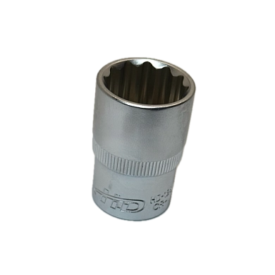 Головка торцевая 1/2" 12гр. 19мм L38мм CrV (HD-1281) H-D