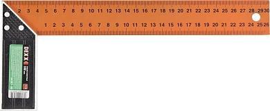 Угольник столярный, стальное полотно, 300мм (34307-30) DEXX