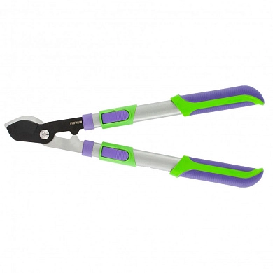 Сучкорез прямого реза, 505-710 мм, телескопические стальные обрезиненные рукоятки (60595) PALISAD