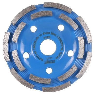 Чашка алмазная сегм. 2-х рядная (125х7х22.23) Бетон EXTRA Baumesser