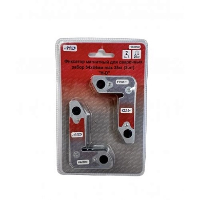 Фиксатор магнитный для сварочных рабор 54х84мм max 25кг (2шт) (HD-08722) H-D