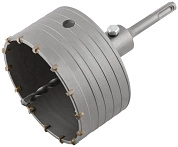 Коронка бурильная в сборе 110мм, SDS-plus, пласт.подвес (F_43-402) FDW