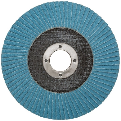 Круг лепестковый 125х22.23 мм для металла, нерж. стали, Р80, PROFI PLUS (F_72-12580) CUTOP