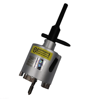 Коронка алмазная сегментная (подрозетник) 72мм, SDS-plus/М16 (сухое сверл.)(HP272) HILBERG LASER