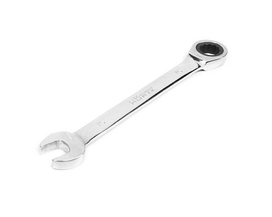 Ключ комбинированный с трещ., 15х15мм, хром.покр. (132559) HORTZ
