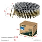 Гвозди барабанные рифленые CNW 45 х 2.3 мм, 10800 шт. (305382-45) ЗУБР фото9