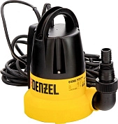 Насос дренажный DP500E, 500 Вт, подъем 7 м, 7000 л/ч Denzel