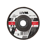 Круг лепестковый 125х22.23 мм для металла, А40, тип КЛТ2 "ШУМ"