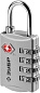 Замок TSA багажный, кодовый, 4 диска "Профессионал" (37144) ЗУБР фото2