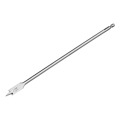 Сверло по дереву перовое удлиненное, 14 х 300 мм, 6-гр. хвостовик (704014) MATRIX