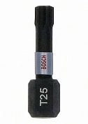 Бита  Impact Control T25 25мм (25шт), (2.607.002.806) BOSCH